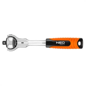 Neo racsnis kulcs 3/8", 360°, 72 fog