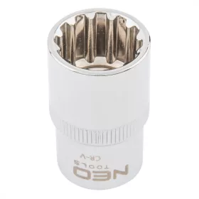 Neo dugókulcs, Spline, 1/2", 15 mm