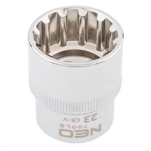 Neo dugókulcs, Spline, 1/2", 23 mm