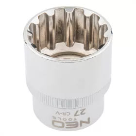 Neo dugókulcs, Spline, 1/2", 27 mm