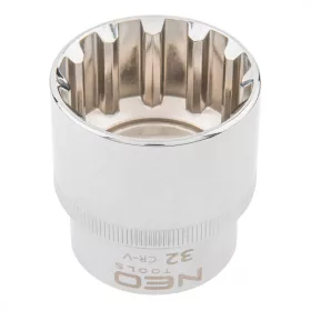 Neo dugókulcs, spline, 1/2", 32 mm