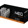 Neo torx kulcskészlet 9db, 1/2", e10 - e25