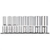 Neo dugókulcskészlet 8 részes 1/2" hosszú spline, 10-24 mm