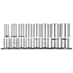 Neo dugókulcskészlet 8 részes 1/2" hosszú spline, 10-24 mm
