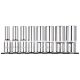 Neo dugókulcskészlet 8 részes 1/2" hosszú spline, 10-24 mm