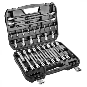 Neo torx bit- és kulcskészlet 38 részes, 1/2"