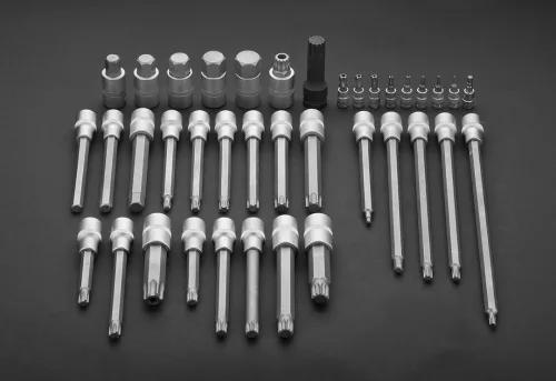 Neo torx bit- és kulcskészlet 38 részes, 1/2"