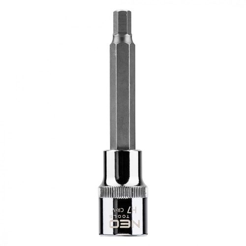 Neo imbusz dugókulcs 1/2'' H7, 100 mm
