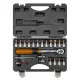 Neo nyomatékkulcs készlet 1/4", 5-25 Nm, 21 részes