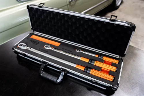 Neo nyomatékkulcs készlet 3 részes, 1/4", 3/8", 1/2", 5-350 Nm