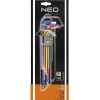 Neo imbuszkulcskészlet 9 részes 1,5-10 mm, hosszított