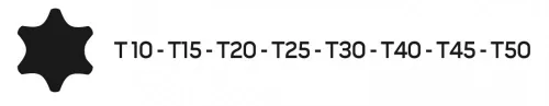 Neo torx kulcskészlet T10-T50, 8 részes