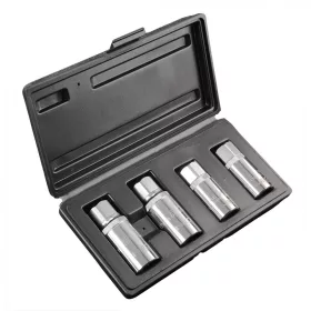 Neo tőcsavar-kihajtó készlet, 1/2", 4 részes, 6-12 mm M6-M12