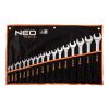 Neo csillag-villáskulcs készlet 8-32 mm, 17 részes, szaténozott