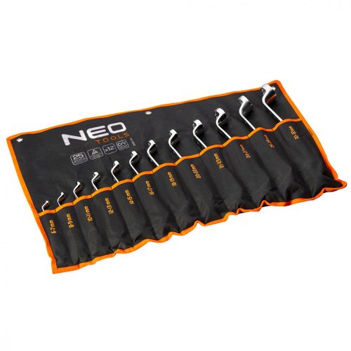 Neo csillagkulcs készlet hajlított 12 részes, 6-32 mm
