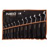 Neo csillagkulcs készlet hajlított 12 részes, 6-32 mm