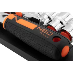 Neo dugókulcskészlet 14 részes, 1/4", 4-13 mm