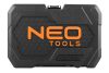 Neo dugókulcs és bitkészlet 1/4", 46 részes