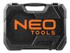 Neo dugókulcs és bitkészlet, 1/4"- 3/8", 46 részes