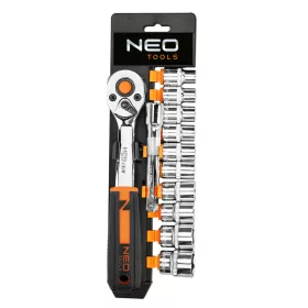 Neo dugókulcskészlet 12 részes, 3/8", 8-22 mm