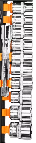 Neo dugókulcskészlet 12 részes, 3/8", 8-22 mm