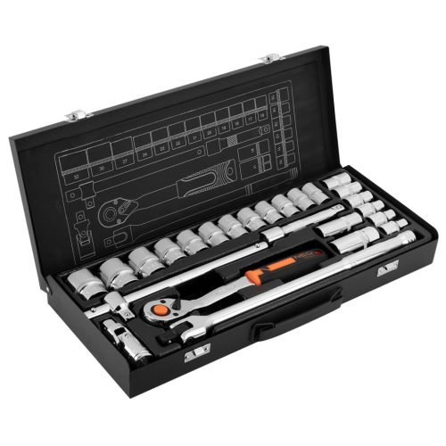 Neo dugókulcskészlet 1/2", 25 részes