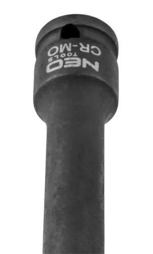 Neo hosszabító szár ütvecsavarozókhoz 1/2" 75 mm