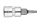 Neo torx dugókulcs 1/4", 37 mm, T10