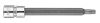 Neo torx dugókulcs 1/4", 87 mm, T25