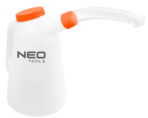 Neo olaj és hűtőfolyadék beöntő kanna, Flexi csővel, 5 L