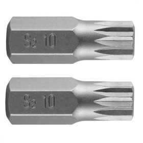 Neo spline bit M10x30 mm, 2 részes