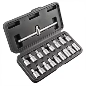 Neo olajleeresztő kulcskészlet 18 részes 3/8"