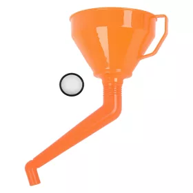 Neo szögletes tölcsér 160 mm, 1,2 l, hajlított csővel