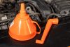 Neo szögletes tölcsér 160 mm, 1,2 l, hajlított csővel