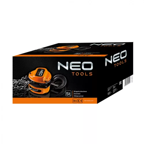 Neo láncos emelő 5T, 3m