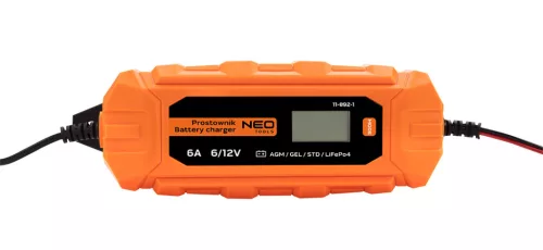 Neo automatikus akkumulátortöltő 6A/100W, 3-150Ah
