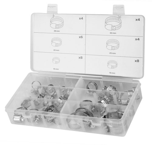 Neo csőbilincs készlet, 34 részes