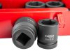 Neo gépi dugókulcskészlet 1", 10 részes 27-50 mm