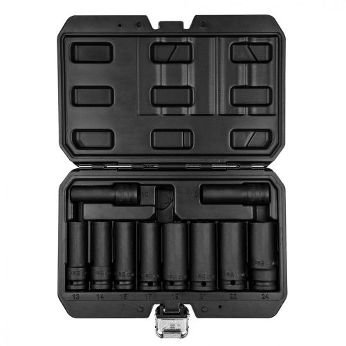 Neo gépi dugókulcskészlet 1/2", 10 részes hosszú 10-24