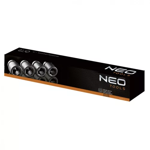 Neo gépi dugókulcskészlet 3/4", 8 részes 26-38
