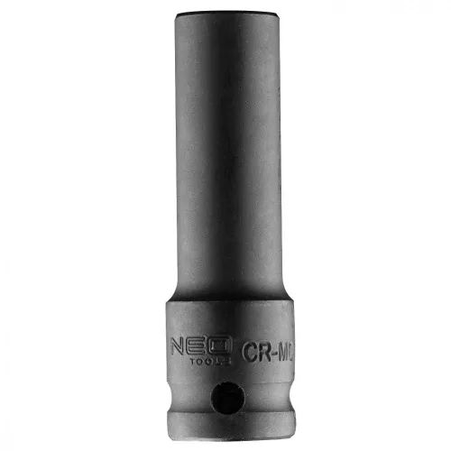 Neo gépi dugókulcs, hosszított 1/2", 12 mm, Cr-Mo