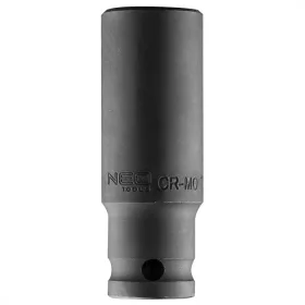 Neo gépi dugókulcs, hosszított 1/2", 19 mm, Cr-Mo