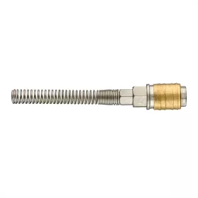 Neo pneumatikus gyorscsatlakozó, 6x8 mm tömlőkimenetes, védőrugós