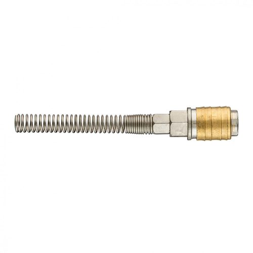 Neo pneumatikus gyorscsatlakozó, 6x8 mm tömlőkimenetes, védőrugós