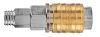 Neo pneumatikus gyorscsatlakozó, 6x8 mm tömlőkimenetes, védőrugós