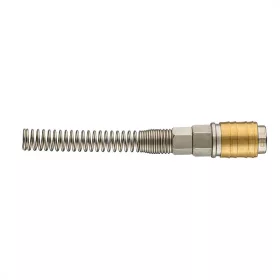 Neo pneumatikus gyorscsatlakozó, 8x10 mm tömlőkimenetes, védőrugós