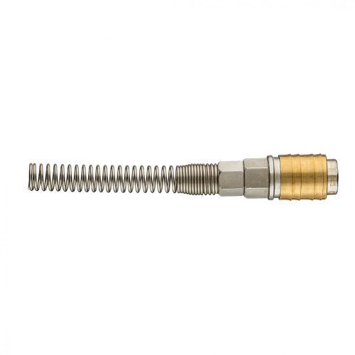Neo pneumatikus gyorscsatlakozó, 8x10 mm tömlőkimenetes, védőrugós
