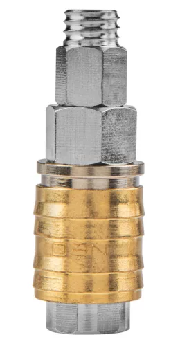 Neo pneumatikus gyorscsatlakozó, 8x10 mm tömlőkimenetes, védőrugós