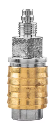 Neo pneumatikus gyorscsatlakozó, 8x10 mm tömlőkimenetes, védőrugós