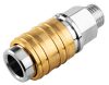 Neo pneumatikus gyorscsatlakozó komlett 1/4" külsőmenet